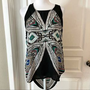 3/$20 Mossimo tribal print tank top